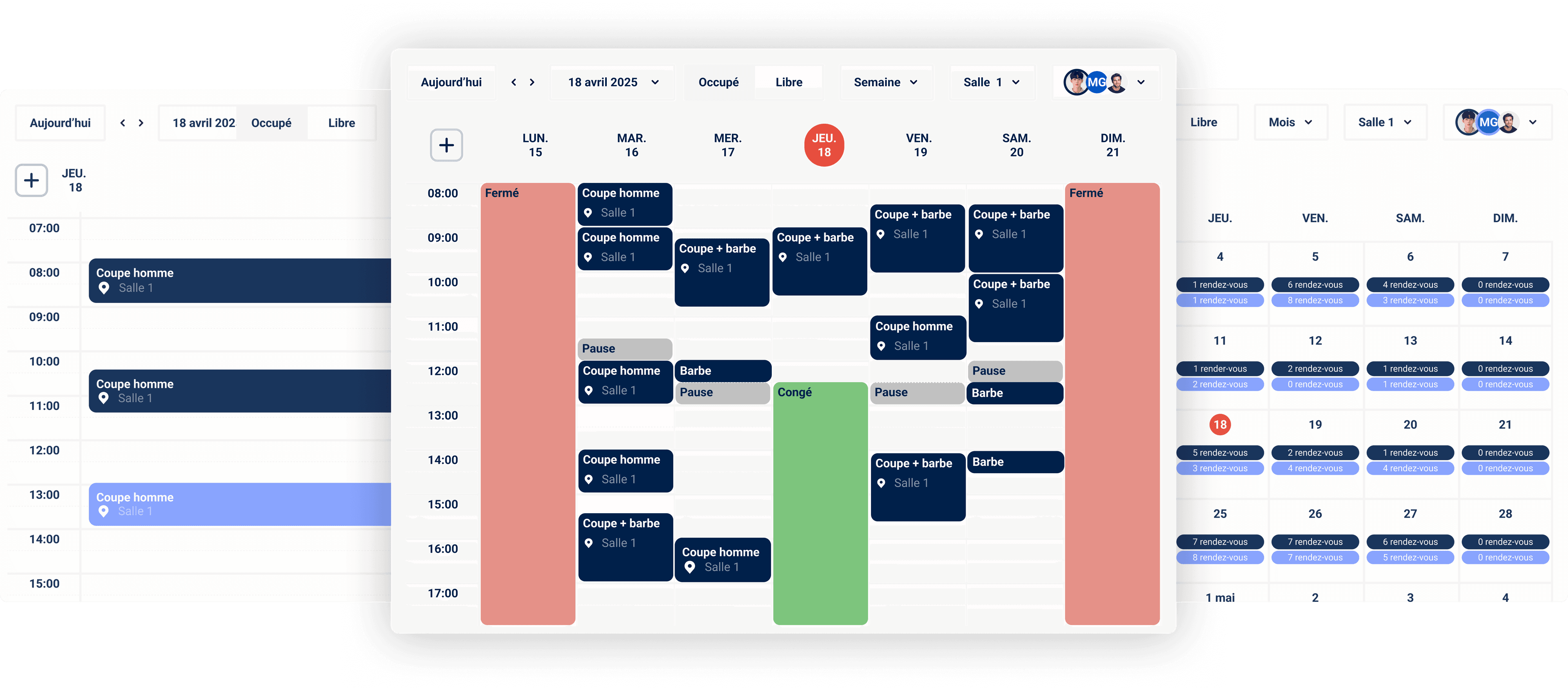 Gestion des rendez-vous