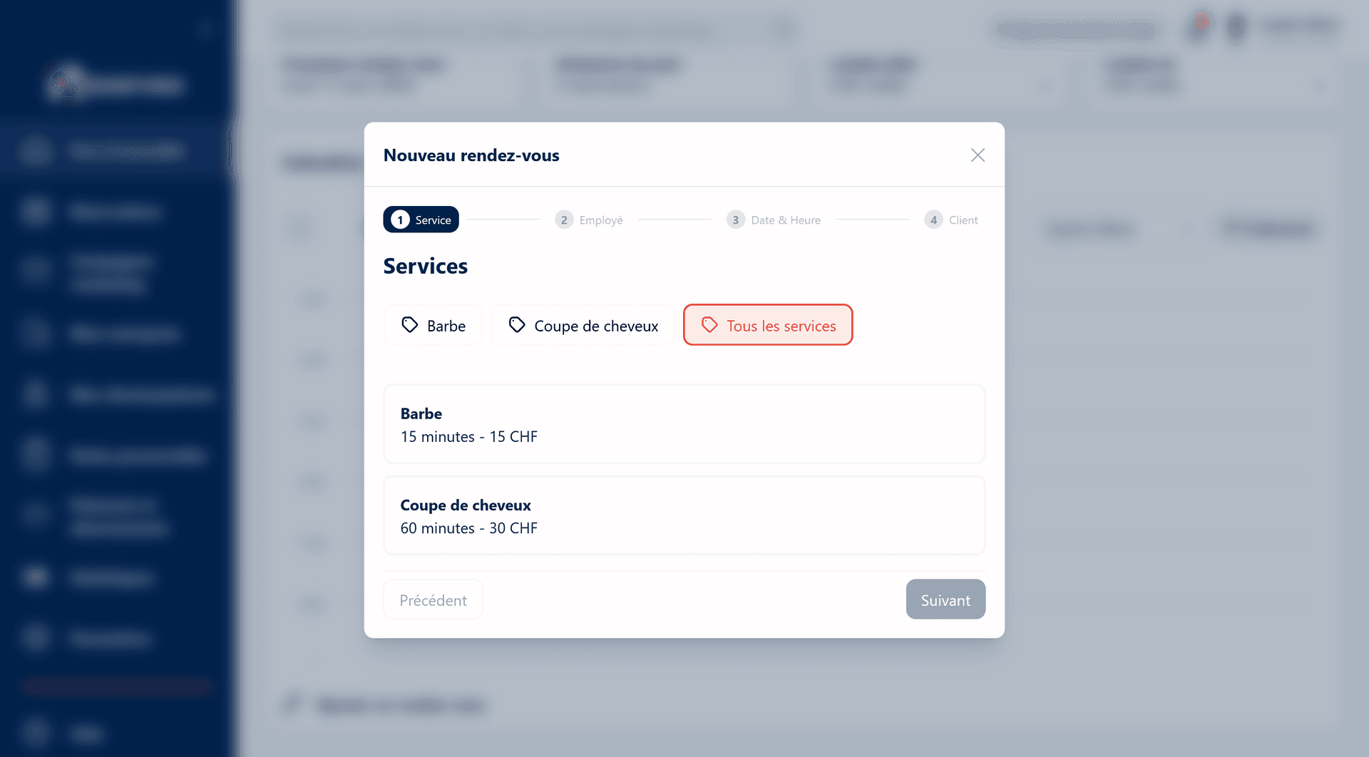 Créez un rendez-vous manuellement en quelques clics