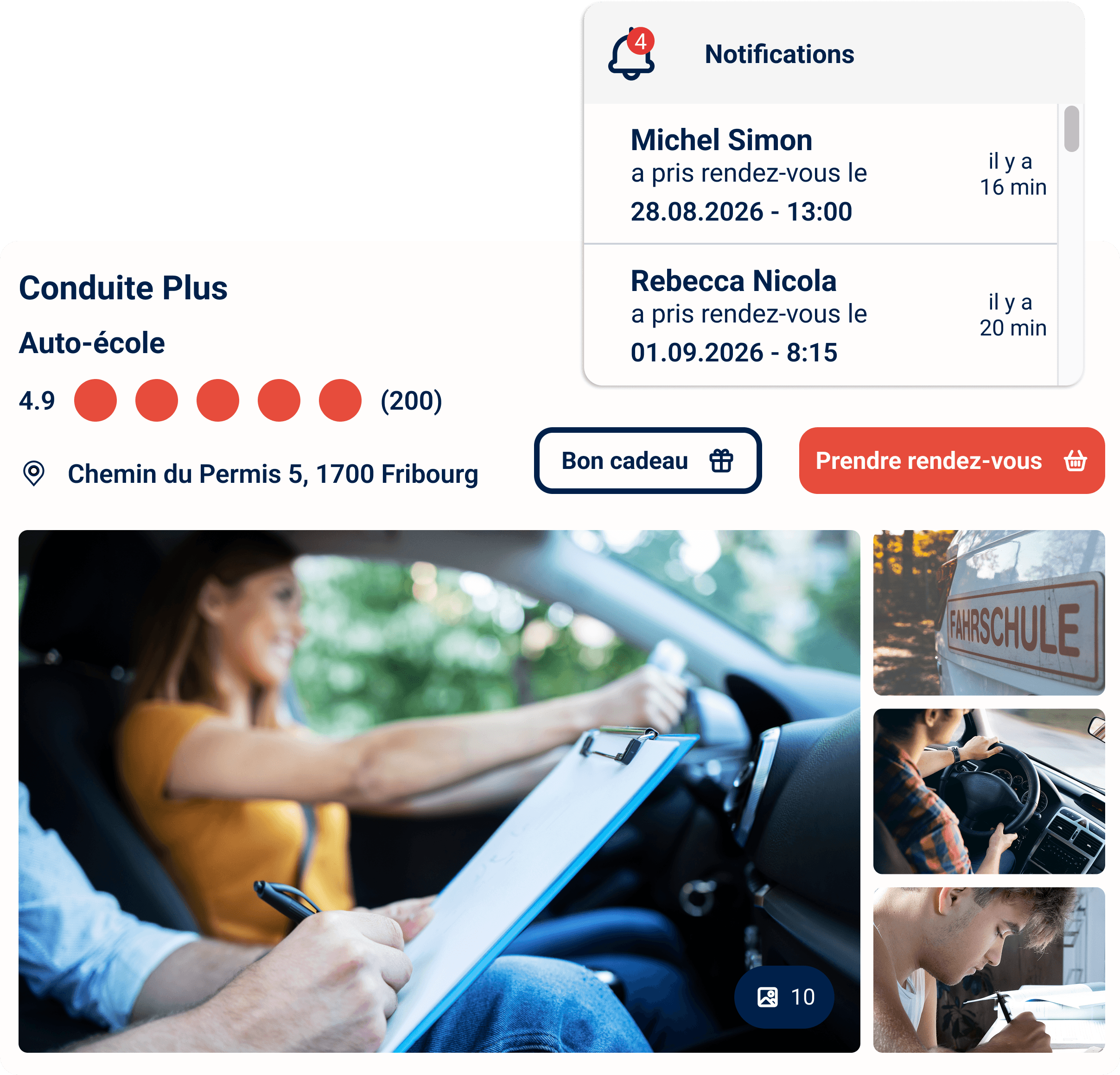 Reserveo for Driving Schools and Mobility Professionals